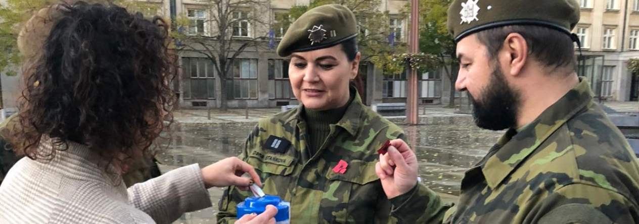 Sbírka ke Dni válečných veteránů