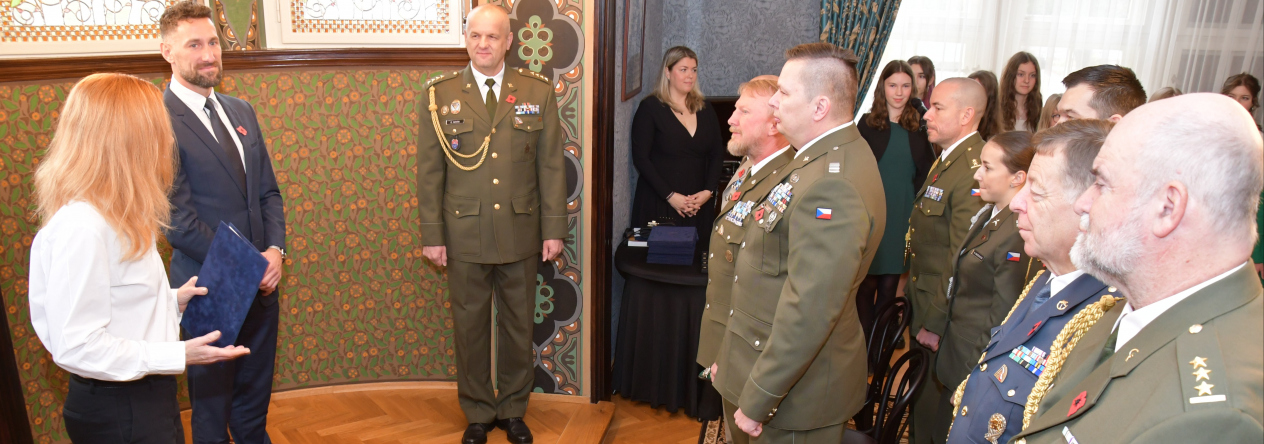 Váleční veteráni převzali ocenění hejtmana Moravskoslezského kraje