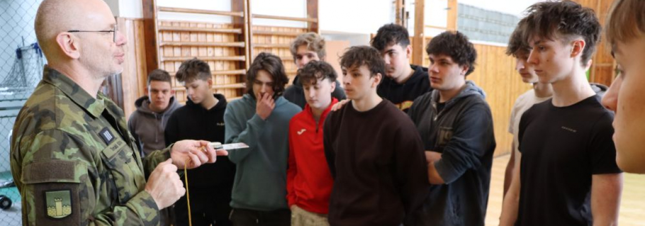 Další projektové dny s armádou v Moravskoslezském kraji