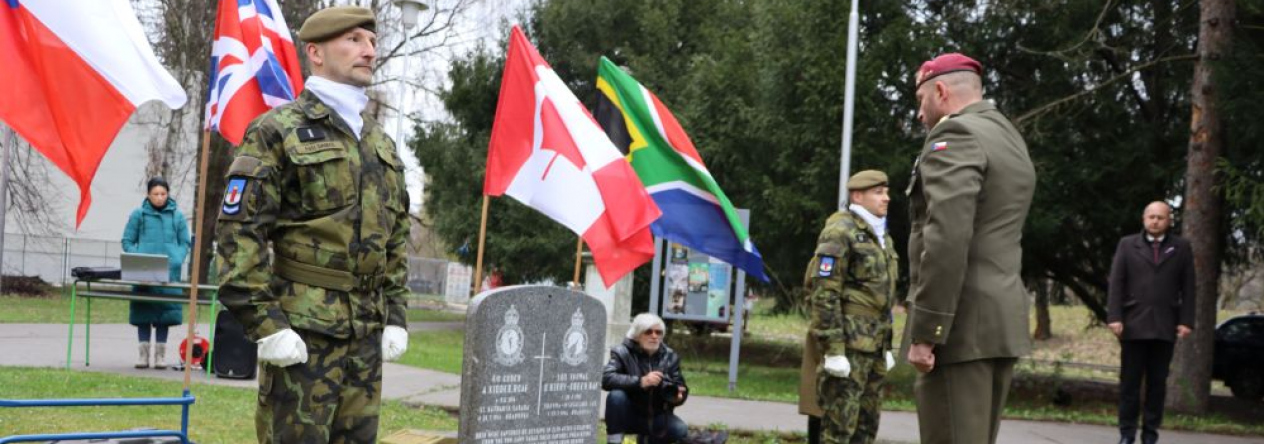 V Hrabůvce si připomněli 82. výročí popravy letců RAF