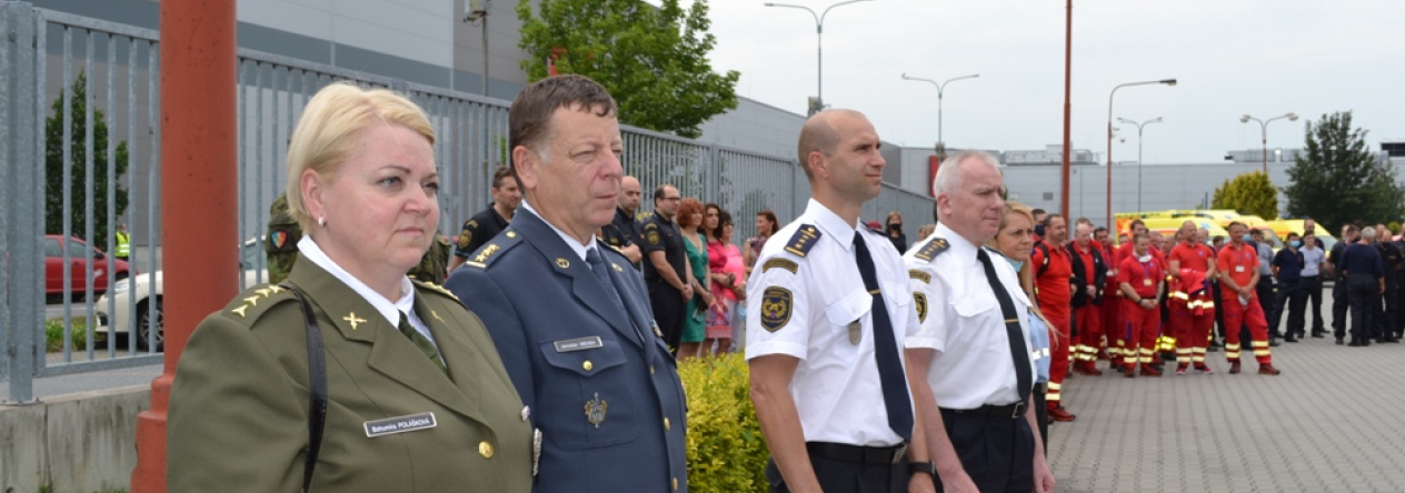 Koncertu se zúčastnili také zástupci KVV Ostrava