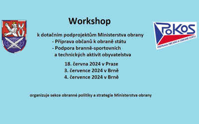 POKOS - pozvánka na workshop