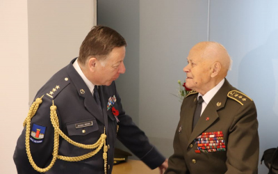 ocenění veterána plukovníka Jana Ihnatíka