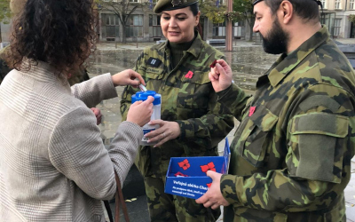 Sbírka ke Dni válečných veteránů