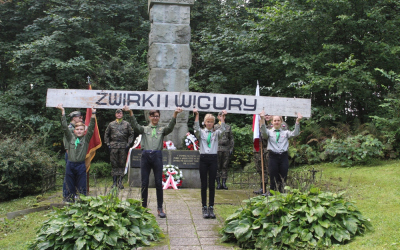 Zástupci KVV Ostrava uctili památku letců Žwirky a Wigury
