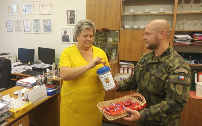 KVV Ostrava podpořilo Vojenský fond solidarity