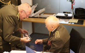 ocenění veterána plukovníka Jana Ihnatíka