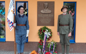Armáda České republiky uctila památku podplukovníka Ludvíka Klegy