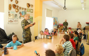 Vojáci ostravského velitelství na letních táborech