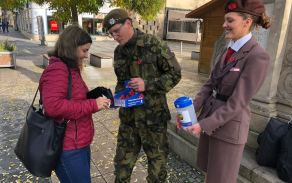 Sbírka ke Dni válečných veteránů
