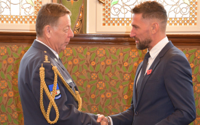 Ocenění válečných veteránů hejtmanem Moravskoslezského kraje