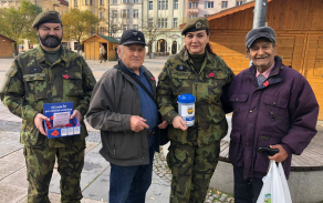 Sbírka ke Dni válečných veteránů