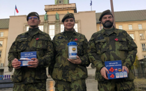 Sbírka ke Dni válečných veteránů