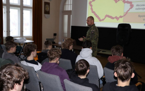 Další projektové dny s armádou v Moravskoslezském kraji