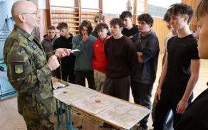 Další projektové dny s armádou v Moravskoslezském kraji
