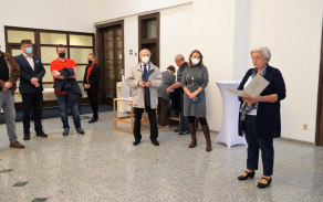 Vernisáž výstav v budově radnice městského obvodu Moravská Ostrava a Přívoz