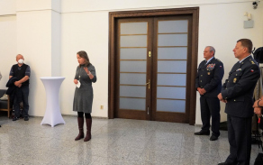 Vernisáž výstav v budově radnice městského obvodu Moravská Ostrava a Přívoz