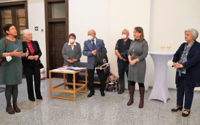 Vernisáž výstav v budově radnice městského obvodu Moravská Ostrava a Přívoz