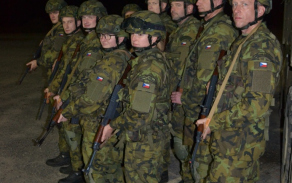 Cvičení aktivní zálohy na Libavé