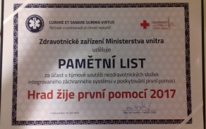 Hrad žije první pomoci