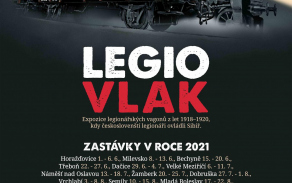 zastávky Legiovlaku v roce 2021