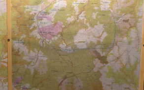 Mapa řídícího cvičení