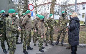 Nasazení armády v Městské nemocnici Ostrava