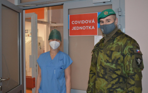 Nasazení armády v Městské nemocnici Ostrava