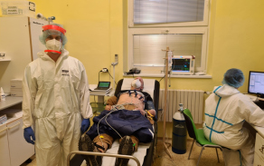 Nasazení armády v nemocnici ve Frýdku-Místku