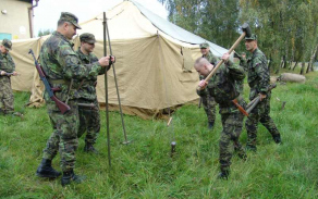 Z výcviku jednotky aktivních záloh