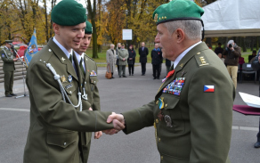 Pamětní medaili KVV Ostrava obdržel desátník Lukáš Hirka