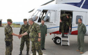 přílet Náčelníka Generálního štábu AČR armádního generála Aleše Opaty na cvičení záložníků
