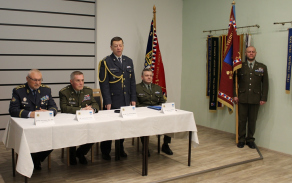 Projev plukovníka Jaroslava Medka