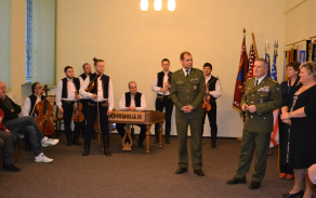 Ředitel KVV Ostrava plukovník Jaroslav Hrabec během úvodního slova