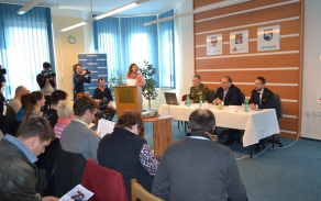 Tisková konference k zahájení oslav 70. výročí osvobození 