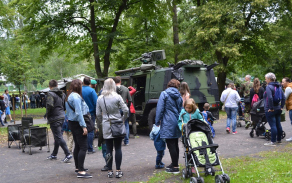 Vojenská technika přilákala spousty návštěvníků