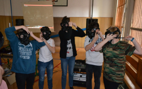 Žáci se seznámili s prostředky individuální ochrany jednotlivce